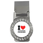 I love Japanese cuisine Money Clips (CZ)  Front