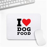 I love dog food Small Mousepad Front