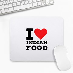 I Love Indian Food Large Mousepad by ilovewhateva