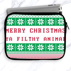 Merry Christmas Ya Filthy Animal Apple Ipad 2/3/4 Zipper Cases by Cowasu