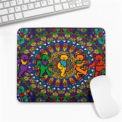 Grateful Dead Pattern Large Mousepad by Cowasu