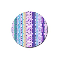 Background Graphic Beautiful Wallpaper Art Rubber Coaster (round) by Ndabl3x