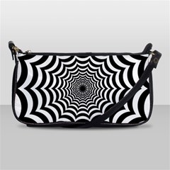 Spider Web Hypnotic Shoulder Clutch Bag by Amaryn4rt