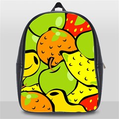 Fruit Food Wallpaper School Bag (xl) by Dutashop