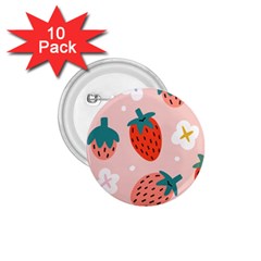 Strawberry-seamless-pattern 1 75  Buttons (10 Pack) by uniart180623