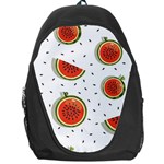 Seamless-background-pattern-with-watermelon-slices Backpack Bag Front