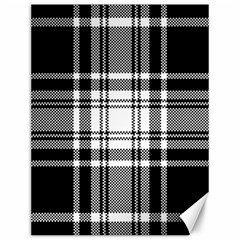 Pixel-background-design-modern-seamless-pattern-plaid-square-texture-fabric-tartan-scottish-textile- Canvas 12  X 16  by uniart180623