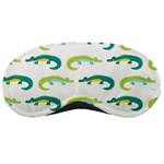 Cute-cartoon-alligator-kids-seamless-pattern-with-green-nahd-drawn-crocodiles Sleeping Mask Front