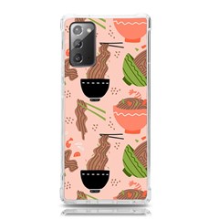 Japanese Street Food  Soba Noodle In Bowls Samsung Galaxy Note 20 Tpu Uv Case by uniart180623