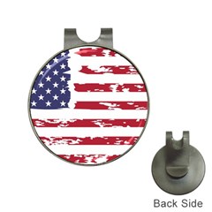 Flag Usa Unite Stated America Hat Clips With Golf Markers by uniart180623