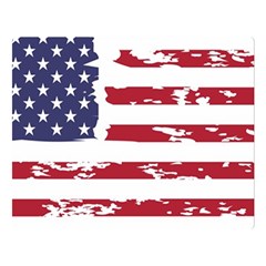 Flag Usa Unite Stated America Premium Plush Fleece Blanket (large) by uniart180623