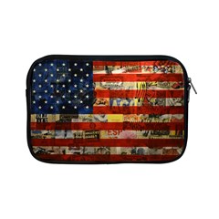 Usa Flag United States Apple Ipad Mini Zipper Cases by uniart180623