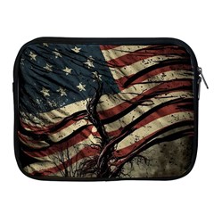 Flag Usa American Flag Apple Ipad 2/3/4 Zipper Cases by uniart180623