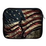 Flag Usa American Flag Apple iPad 2/3/4 Zipper Cases Front