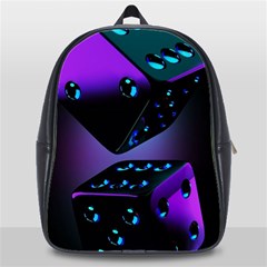 3d Ludo Game,gambling School Bag (xl) by Bangk1t