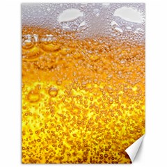 Texture Pattern Macro Glass Of Beer Foam White Yellow Bubble Canvas 12  X 16  by uniart180623