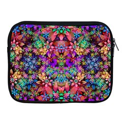 Flower Patterns Abstract Pattern Digital Art Apple Ipad 2/3/4 Zipper Cases by uniart180623