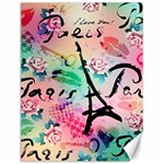 From Paris Abstract Art Pattern Canvas 12  x 16  11.86 x15.41  Canvas - 1