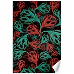 Flower Patterns Ornament Pattern Canvas 24  x 36  23.35 x34.74  Canvas - 1