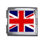 Union Jack London Flag Uk Mega Link Italian Charm (18mm) Front