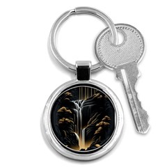 Waterfall Water Nature Springs Key Chain (round) by Simbadda