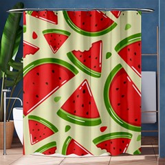 Cute Watermelon Seamless Pattern Shower Curtain 60  X 72  (medium)  by Simbadda