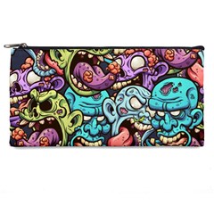 Zombie Heads Pattern Pencil Case by Simbadda