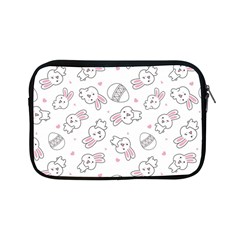 Cute Pattern With Easter Bunny Egg Apple Ipad Mini Zipper Cases by Simbadda