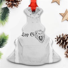 (2)dx Hoodie Ornament (christmas Tree)  by Alldesigners