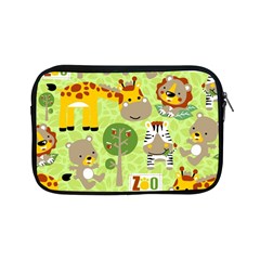 Funny Animals Cartoon Apple Ipad Mini Zipper Cases by Simbadda