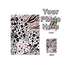 Mix Animal Skin Prints Seamless Pattern Vector Playing Cards 54 Designs (mini) by Simbadda