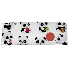 Playing Panda Cartoon Body Pillow Case Dakimakura (two Sides) by Simbadda