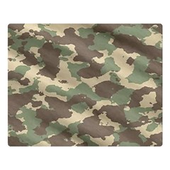 Camouflage Design Premium Plush Fleece Blanket (large) by Excel