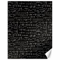 Math-equations-formulas-pattern Canvas 12  X 16  by Simbadda