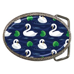 Swan-pattern-elegant-design Belt Buckles by Simbadda