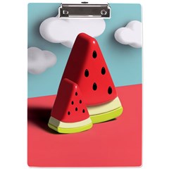 Strawberries Fruit A4 Acrylic Clipboard by Grandong