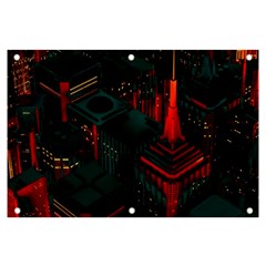 A Dark City Vector Banner And Sign 6  X 4  by Proyonanggan