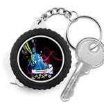 Sneakers Shoes Patterns Bright Measuring Tape Front