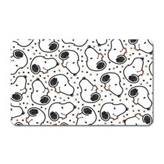 Dog Pattern Magnet (rectangular) by Bangk1t