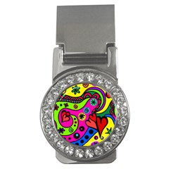 Seamless Doodle Money Clips (cz)  by Bangk1t