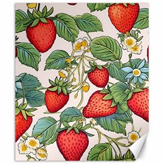 Strawberry Fruit Canvas 20  X 24  by Amaryn4rt