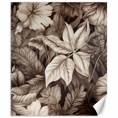 Plant Leaves Pattern Canvas 20  X 24  by Amaryn4rt