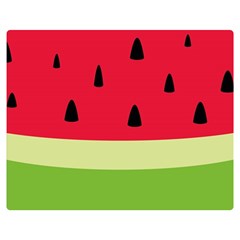 Watermelon Fruit Food Healthy Vitamins Nutrition Premium Plush Fleece Blanket (medium) by pakminggu