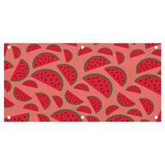 Watermelon Red Food Fruit Healthy Summer Fresh Banner And Sign 4  X 2  by pakminggu