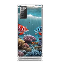 Fish Sea Ocean Samsung Galaxy Note 20 Tpu Uv Case by Ravend