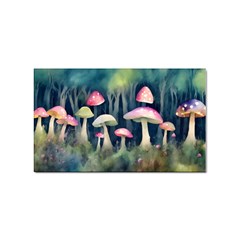 Mushroom Fungus Sticker Rectangular (100 Pack) by Ravend