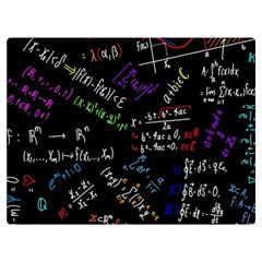 Mathematics  Physics Maths Math Pattern Premium Plush Fleece Blanket (extra Small) by Grandong