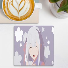 Emilia Rezero Uv Print Square Tile Coaster  by artworkshop