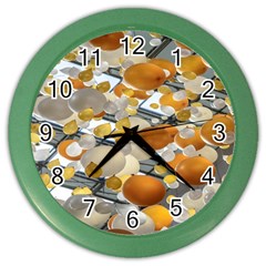 Wallpapper Color Wall Clock by artworkshop