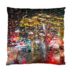 Water Droplets Standard Cushion Case (one Side) by artworkshop